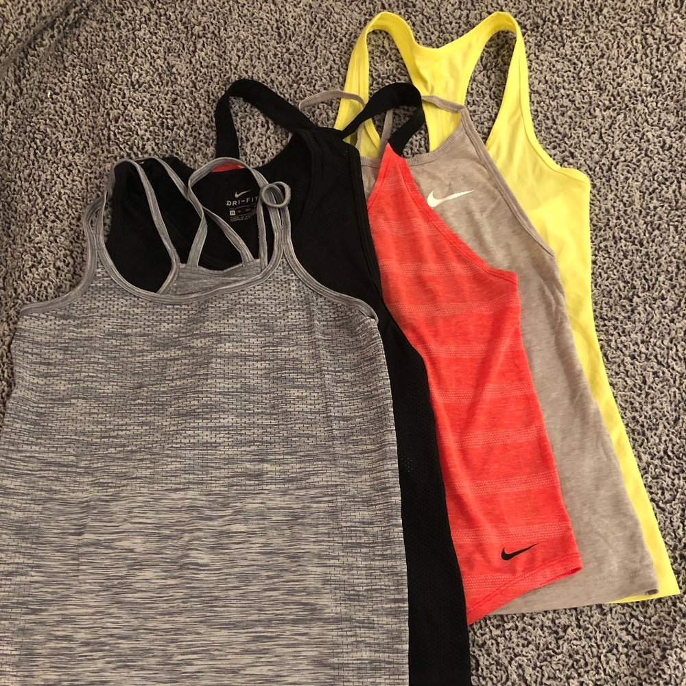 Nike Dri-Fit tank tops bundle size XS